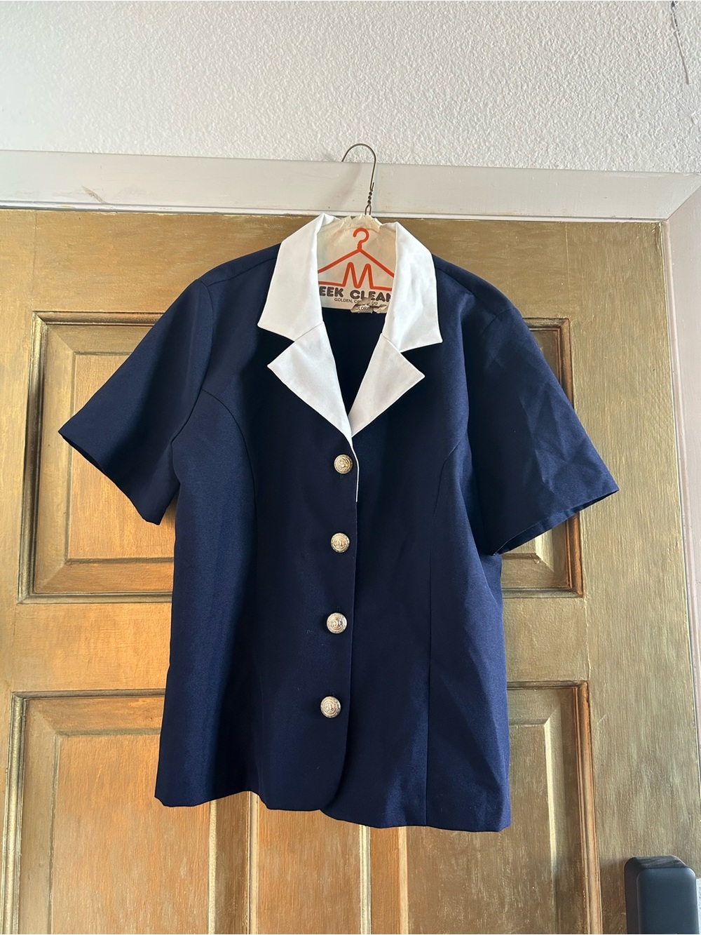 Vintage navy blazer